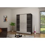 Alin1 n 160 cm VÁLLFÁS-POLCOS GARDRÓB