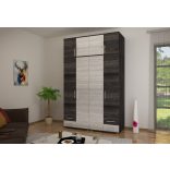 Alin1 TM 160 cm VÁLLFÁS-POLCOS GARDRÓB 