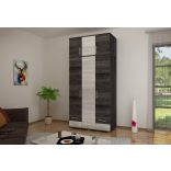 Alin1-TM 120cm VÁLLFÁS-POLCOS GARDRÓB