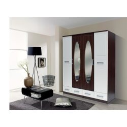 Mona nova 160 cm  wenge-fehér