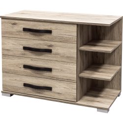 Nest 4 fiókos polcos komód