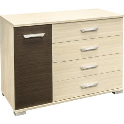 Oslo 4 fiókos ajtós komód